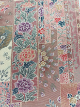 画像をギャラリービューアに読み込む, 短冊に枝梅・牡丹・菊模様【シュッケニ】