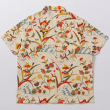 画像をギャラリービューアに読み込む, 流水に草花付け下げ総菱地紋模様【S】