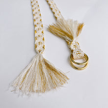 画像をギャラリービューアに読み込む, 変わり笹浪組締め金糸入り