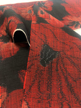 画像をギャラリービューアに読み込む, 手織り節紬・洋花模様【シュッケニ】