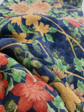 画像をギャラリービューアに読み込む, 菊に桔梗模様総紗綾型地紋【シュッケニ】