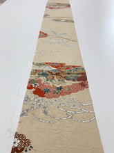 画像をギャラリービューアに読み込む, 雲に流水・草花模様総雲地紋【シュッケニ】