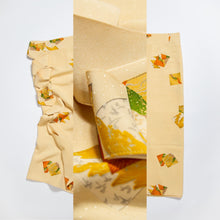 画像をギャラリービューアに読み込む, 色紙に風景模様総点地紋