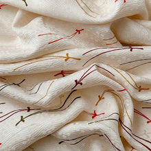 画像をギャラリービューアに読み込む, 【特短】松葉模様金駒刺繍総小梅地紋模様