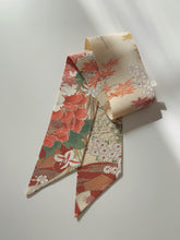 画像をギャラリービューアに読み込む, 片輪車に枝梅菊牡丹模様【短】①⚠️黒筋汚れあり