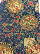 画像をギャラリービューアに読み込む, 草木染絵皿に草花・時代人物模様(証紙あり)【シュッケニ】※丈76㎝