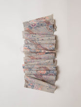 画像をギャラリービューアに読み込む, 波切ばめ四季草花模様【タックタイプ】