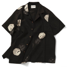 画像をギャラリービューアに読み込む, 雪輪の花模様織り出し手織り紬【M】