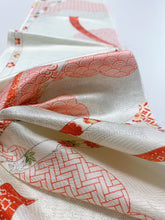 画像をギャラリービューアに読み込む, 熨斗に花古典柄雲模様【タックタイプ】※化繊