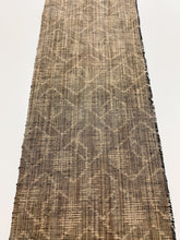 画像をギャラリービューアに読み込む, 幾何学模様織り出し手織り紬着物【L】