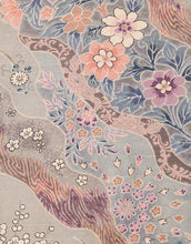 画像をギャラリービューアに読み込む, 波切ばめ四季草花模様【タックタイプ】