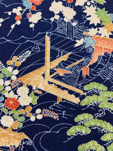 画像をギャラリービューアに読み込む, 屋敷に草花模様【シュッケニ】