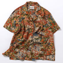 画像をギャラリービューアに読み込む, 屋敷に花古典柄模様【S】