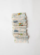 画像をギャラリービューアに読み込む, 変わり格子に四季の花々【タックタイプ】