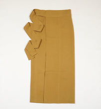 画像をギャラリービューアに読み込む, 松竹梅織り出し一つ家紋の色無地(百貫達雄)【シュッケニ】