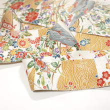 画像をギャラリービューアに読み込む, 波に草花・鼓模様【シュッケニ】