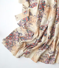 画像をギャラリービューアに読み込む, 地紙模様に草花々【タックタイプ】