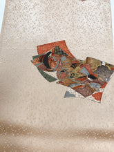 画像をギャラリービューアに読み込む, 色紙に十二単模様総地紋【シュッケニ】