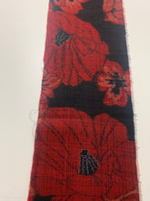 画像をギャラリービューアに読み込む, 手織り節紬・洋花模様【シュッケニ】