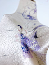 画像をギャラリービューアに読み込む, 扇に枝梅模様総霧地紋【ギャザータイプ】