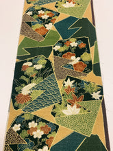 画像をギャラリービューアに読み込む, 色紙に花・古典柄上代紬