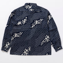 画像をギャラリービューアに読み込む, 刺し子風草花模様【M】
