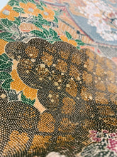 画像をギャラリービューアに読み込む, 屋敷に草花模様【シュッケニ】