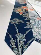 画像をギャラリービューアに読み込む, 流水に梅笹・花鳥模様【長】