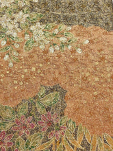 画像をギャラリービューアに読み込む, 雲に秋草模様総楓地紋【シュッケニ】