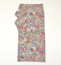 画像をギャラリービューアに読み込む, 色紙に花古典柄模様【シュッケニ】