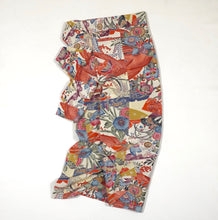 画像をギャラリービューアに読み込む, 地紙に花車蝶模様【シュッケニ】