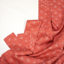 画像をギャラリービューアに読み込む, 菊青海波模様総紗綾地紋【ギャザータイプ】