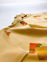 画像をギャラリービューアに読み込む, 色紙に風景模様総点地紋