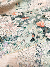 画像をギャラリービューアに読み込む, 牡丹梅藤の花車模様【シュッケニ】
