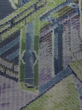 画像をギャラリービューアに読み込む, 御簾に花模様織り出し本場泥大島紬【L】