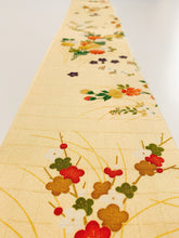 画像をギャラリービューアに読み込む, 草花模様格子地紋【シュッケニ】