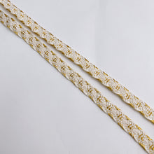 画像をギャラリービューアに読み込む, 変わり笹浪組締め金糸入り