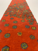 画像をギャラリービューアに読み込む, 唐花模様手織り真綿紬【L】