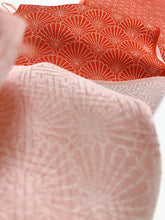 画像をギャラリービューアに読み込む, 菊青海波模様総紗綾地紋【ギャザータイプ】