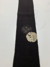 画像をギャラリービューアに読み込む, 雪輪の花模様織り出し手織り紬【M】