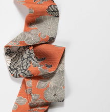 画像をギャラリービューアに読み込む, 紗綾地紋に花古典柄【短】②