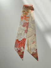 画像をギャラリービューアに読み込む, 片輪車に枝梅菊牡丹模様【短】①⚠️黒筋汚れあり