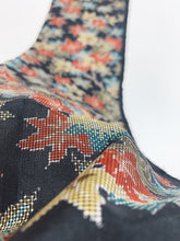 画像をギャラリービューアに読み込む, 楓模様織り出し本場泥大島紬