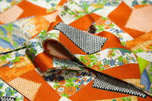 画像をギャラリービューアに読み込む, 色紙に草花模様