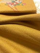 画像をギャラリービューアに読み込む, 地紙に草花模様【シュッケニ】