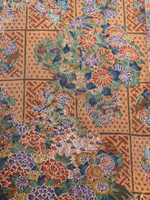 画像をギャラリービューアに読み込む, 総綾地紋に草花模様【シュッケニ】