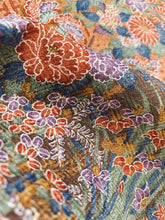 画像をギャラリービューアに読み込む, 総綾地紋に草花模様【シュッケニ】