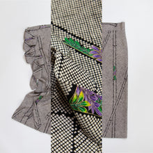 画像をギャラリービューアに読み込む, 竹に草葉模様