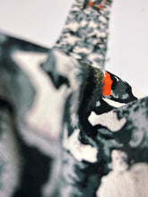 画像をギャラリービューアに読み込む, 抽象枝墨模様金彩あり【ギャザータイプ】