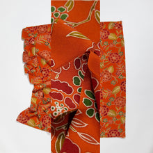 画像をギャラリービューアに読み込む, 花模様手染め